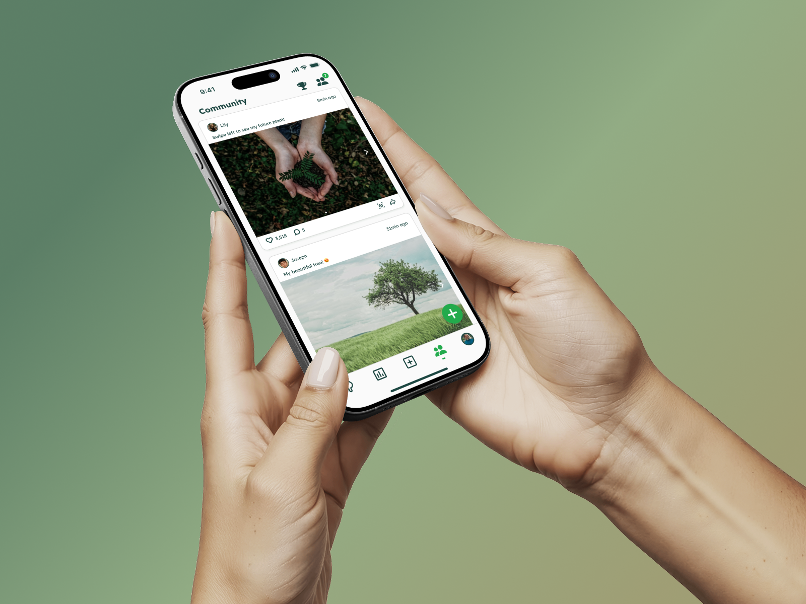 Sprout social sharing screen