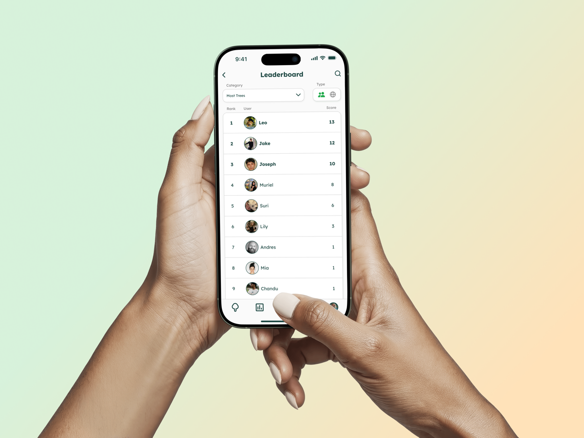 Sprout leaderboard comparison screen