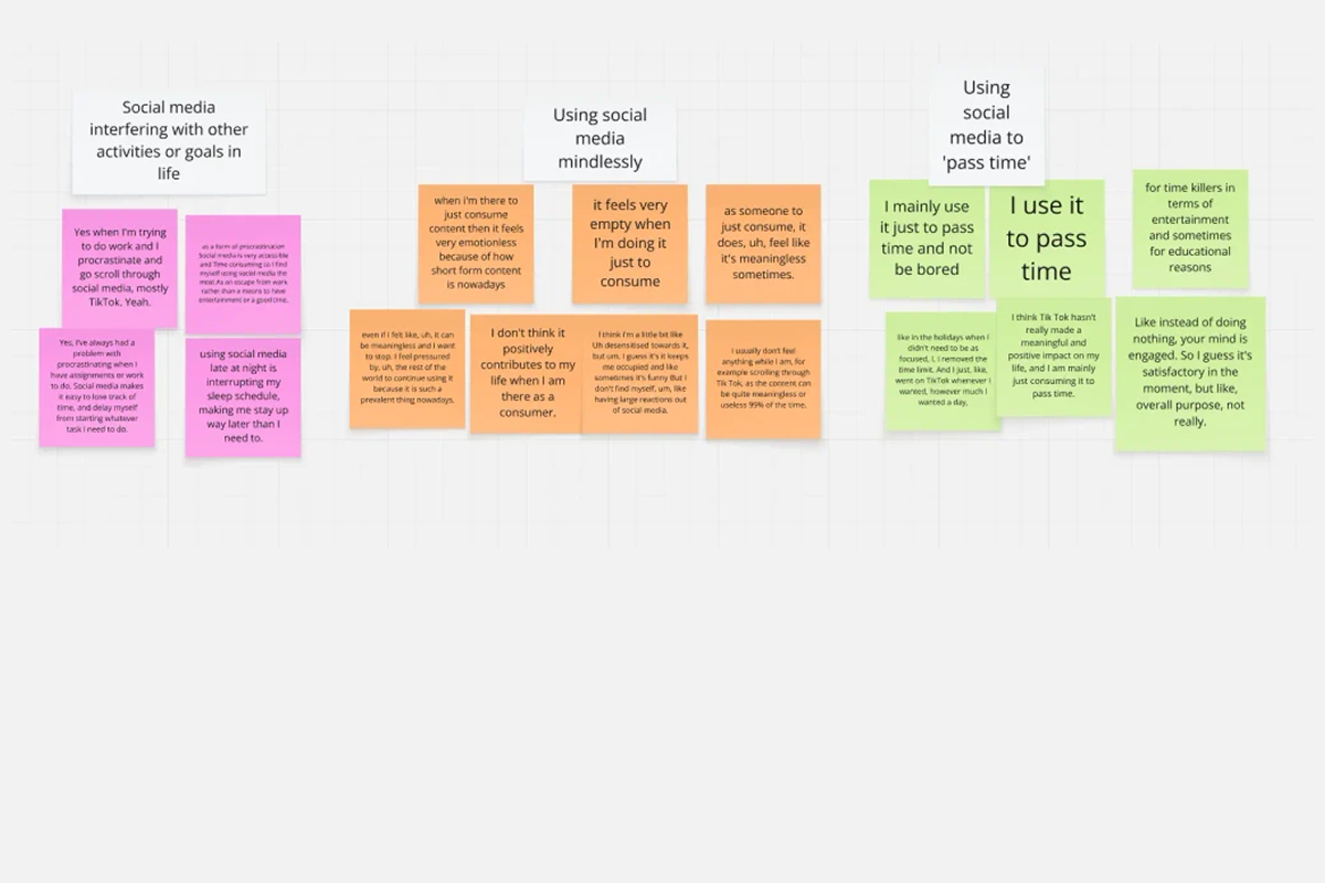 Check It interface preview for social media habit insight