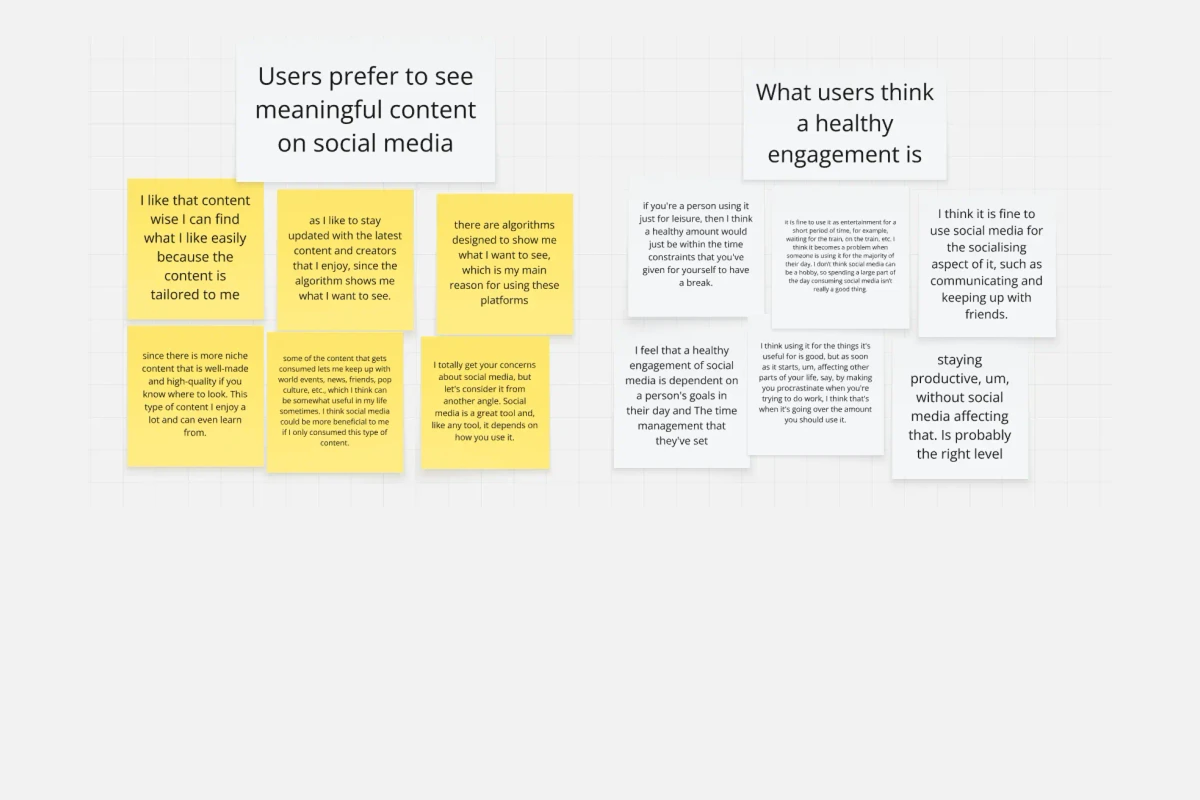 Check It interface preview for purposeful social media use insight