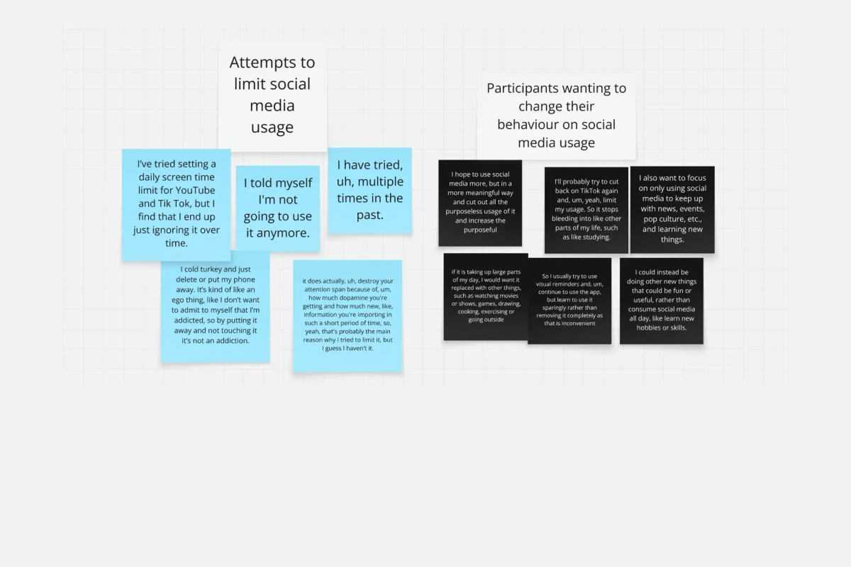 Check It interface preview for behaviour change insight